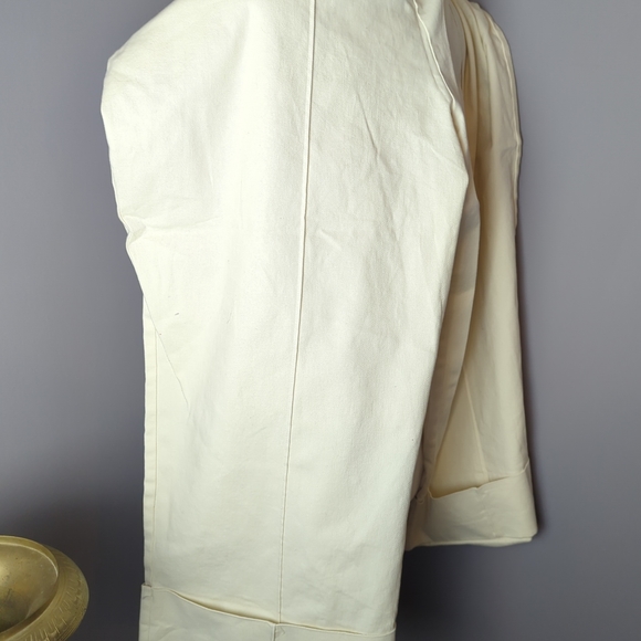 (24W/26W)- Rachel Comey Women's High-Rise Cuff Straight Leg Cropped Pants - Picture 8 of 8